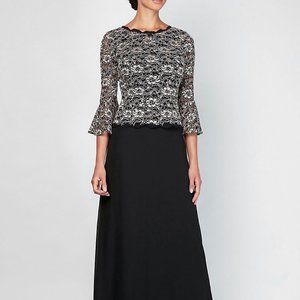 Alex Evenings gown, size 16, NWT